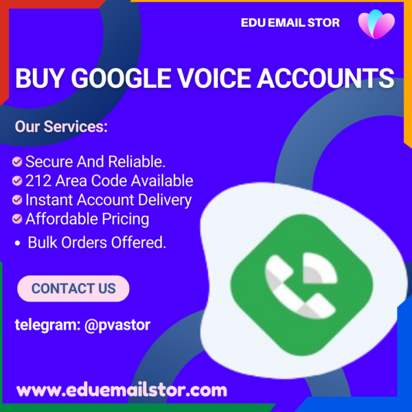 Buy Google Voice Accounts